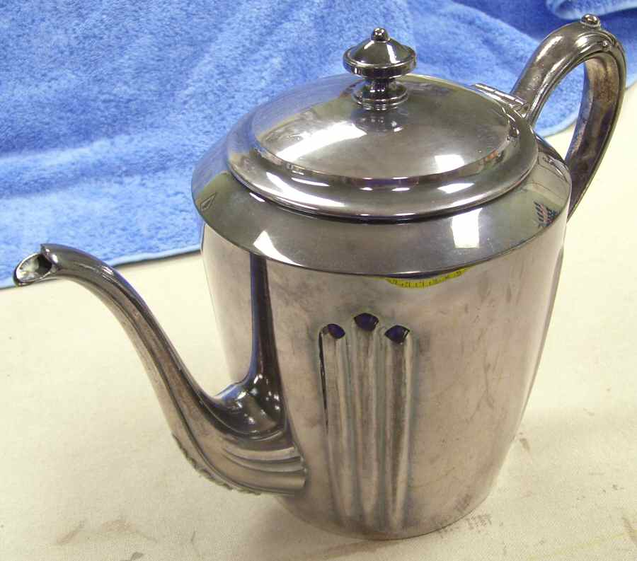 630 (Silverplate, Hollowware) Teapot by New Amsterdam-1