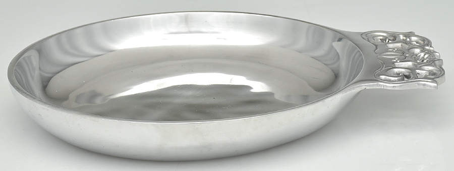 220 (Metal Alloy, Hollowware) Round Handled Stafford Serving Bowl by Nambe-1
