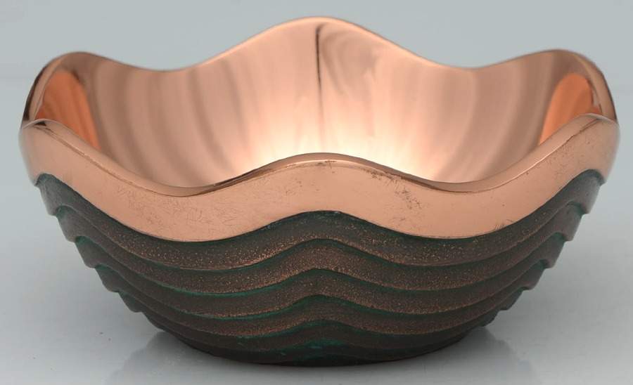 Copper Canyon (Copper, Hollowware) 6" Round Bowl by Nambe-1