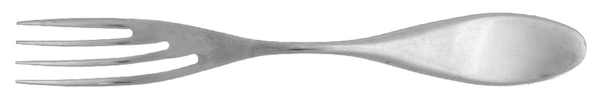 Paddle (Stainless) Individual Salad Fork by Nambe-1