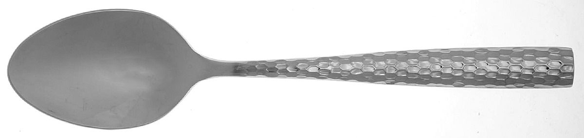 Martello (Stainless) Solid Serving Spoon by Nicole Miller-1