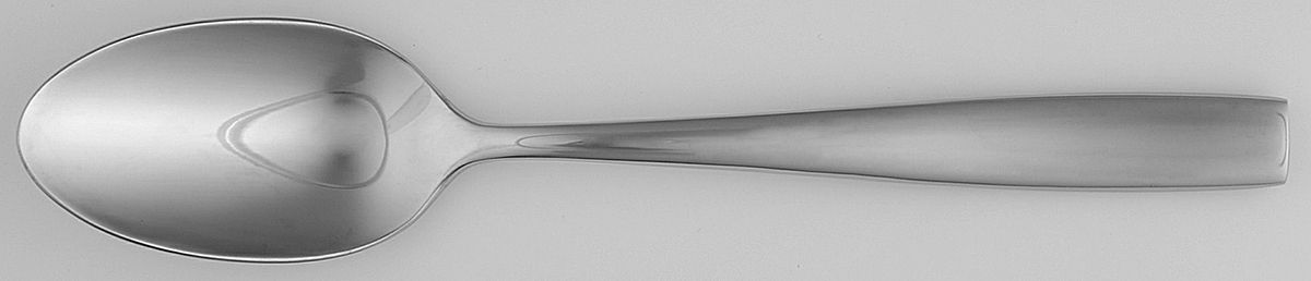 Placid (Stainless) Place/Oval Soup Spoon by Nicole Miller-1