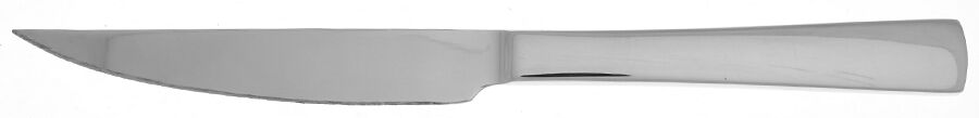 Serene (Stainless) Steak Knife Individual Solid No Serrate HC by Nicole Miller-1