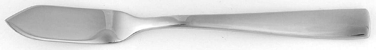 Serene (Stainless) Flat Handle Master Butter Knife by Nicole Miller-1