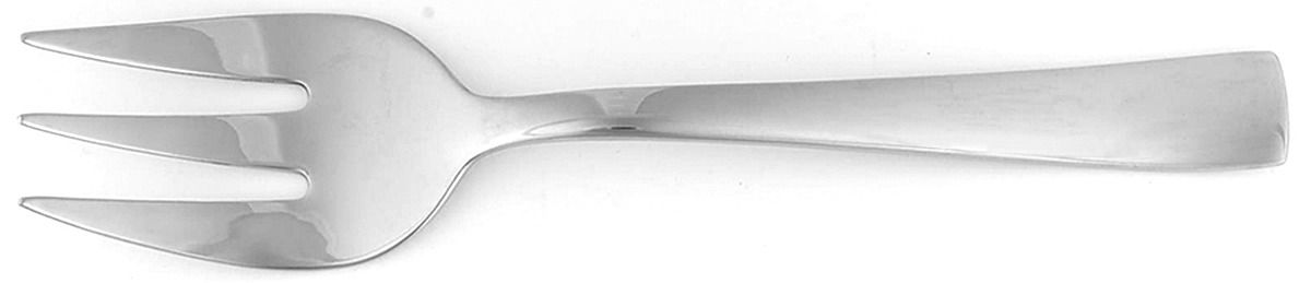 Serene (Stainless) Medium Solid Cold Meat Serving Fork by Nicole Miller-1