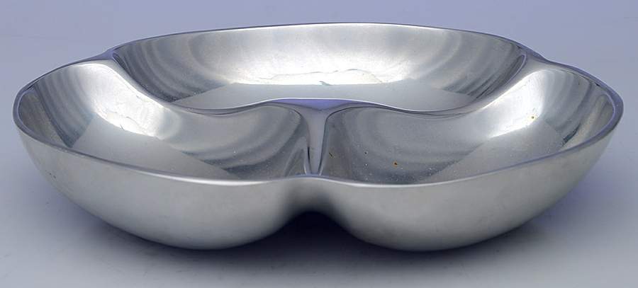 589 (Metal, Hollowware) 3 Part Relish by Nambe-1