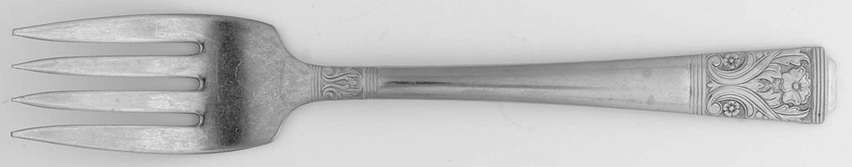 NTS50 (Stainless) Individual Salad Fork by National Silver Co-1