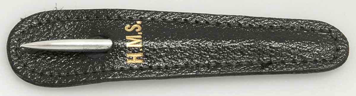 Sterling Hollowware Leather Punch & Case by Neiman Marcus-1