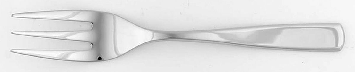 Anna (Stainless) Medium Solid Cold Meat Serving Fork by Nambe-1
