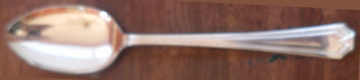 NTS54 (Silverplate) Place/Oval Soup Spoon by National Silver Co-1