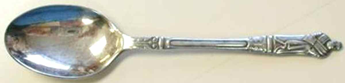 NTS55 (Silverplate) Demitasse Spoon by National Silver Co-1