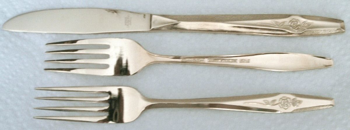 Gold Temptation (Gold Electroplate) Fork by Nasco-1