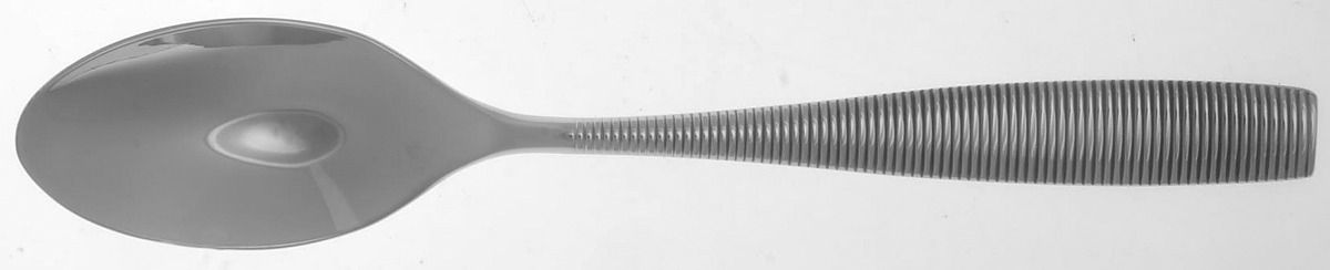 Fiona (Stainless) Place/Oval Soup Spoon by Nambe-1