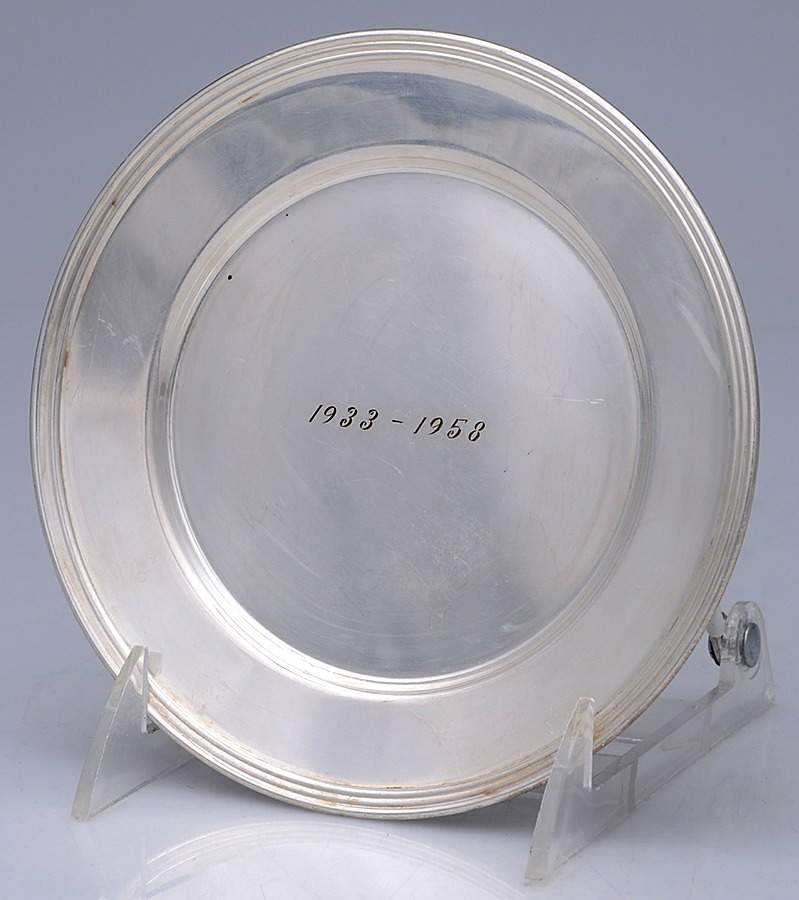 1025 (Silverplate, Hollowware) Bread Plate by National Silver Co-1