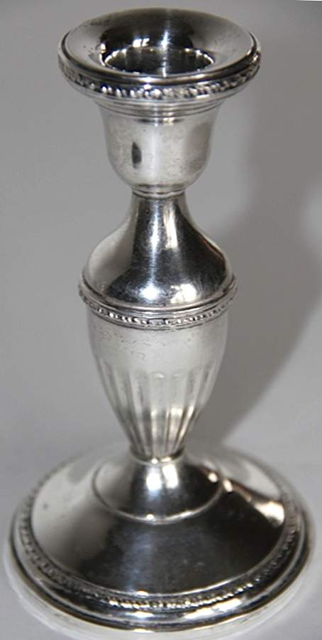 975 (Sterling, Hollowware) Weighted Candlestick by National Silver Co-1