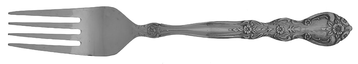New Rose (Stainless) Individual Salad Fork by National Stainless-1