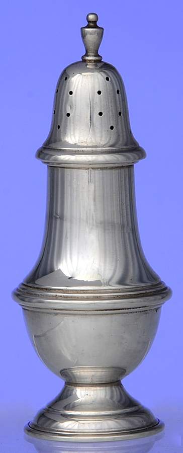 9054 (Sterling, Hollowware) Salt Shaker by National Silver Co-1