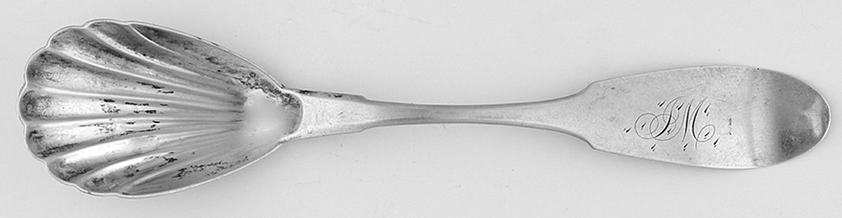 NWT2 (Coin) Sugar Shell Spoon by Newton E Crittenden-1