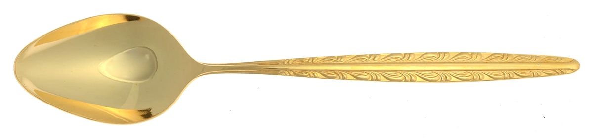 Golden Dunham (Gold Electroplate) Teaspoon by National Stainless-1