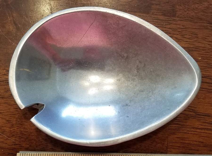 Raindrop (Alloy, Hollowware) 5" Ashtray by Nambe-1