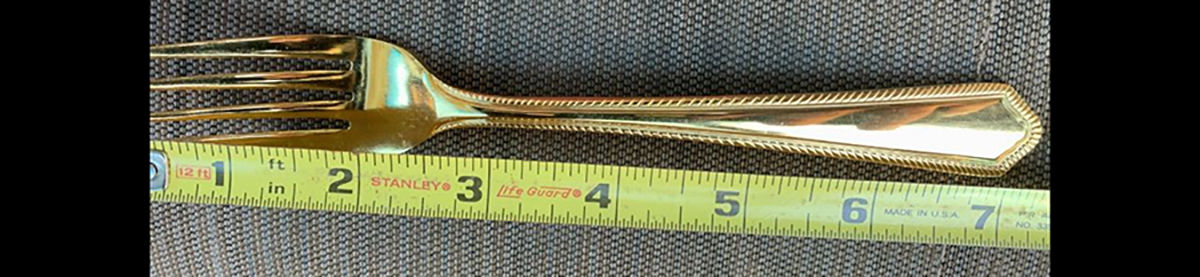 NST88 (Gold Electroplate) Fork by National Stainless-1
