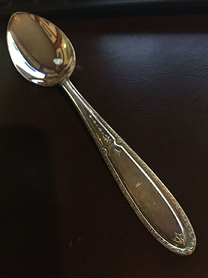 ISABELLA (Silverplate) Teaspoon by National Silver Co-1