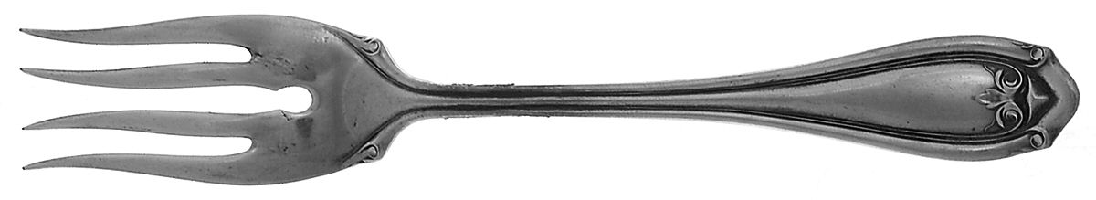 Abington (Silverplate, 1910) Individual Salad Fork by Oneida Silver-1