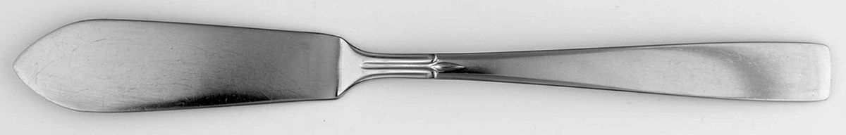 Accent (Stainless) Flat Handle Master Butter Knife by Oneida Silver-1