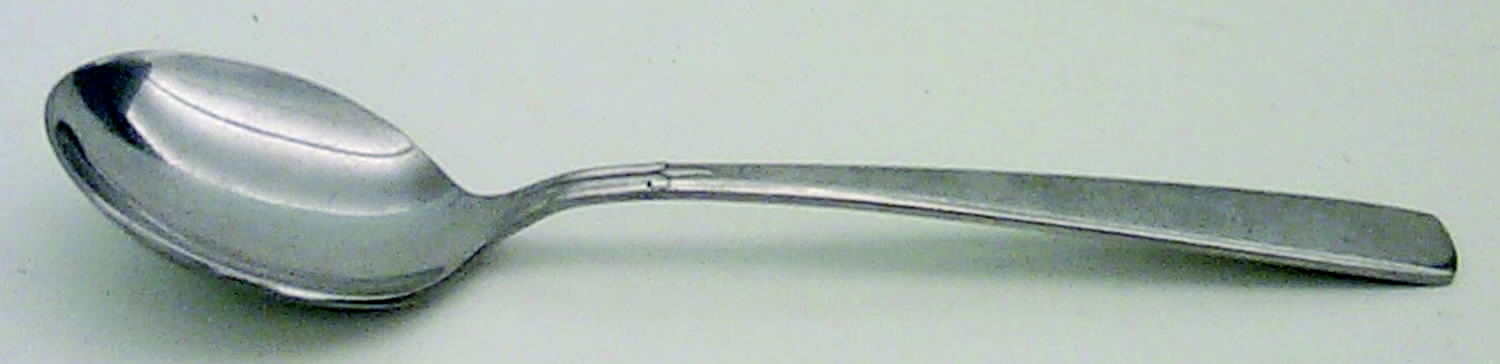 Accent (Stainless) Round Bowl Soup Spoon (Bouillon) by Oneida Silver-1