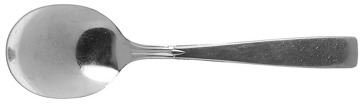 Accent (Stainless) Straight Handle Baby Spoon by Oneida Silver-1
