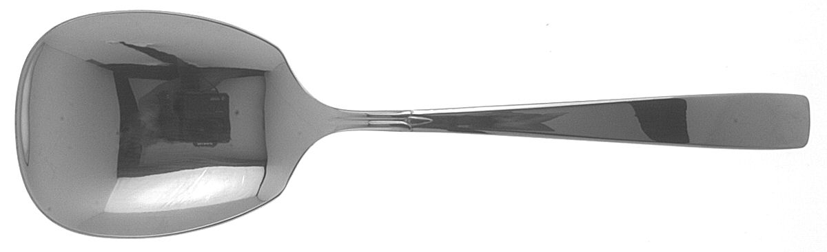 Accent (Stainless) Solid Smooth Casserole Spoon by Oneida Silver-1