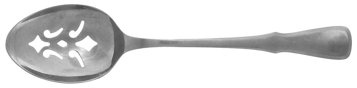 Achievement (Stainless) Pierced Tablespoon (Serving Spoon) by Oneida Silver-1