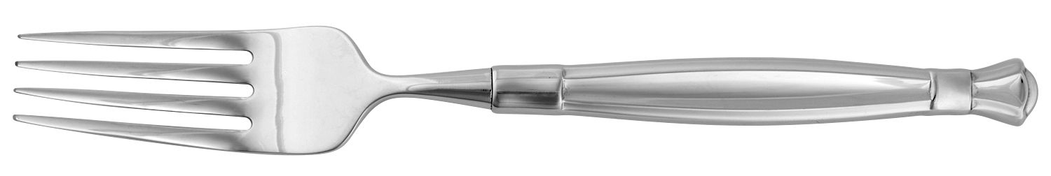 Act I (Stainless, Glossy Handle & Bowl) Fork by Oneida Silver-1