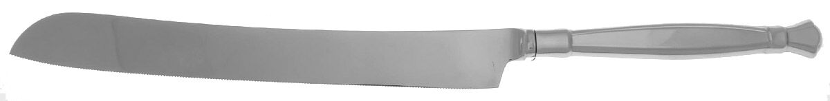 Act I (Stainless, Glossy Handle & Bowl) Wedding Cake Knife with Stainless Blade HC by Oneida Silver-1