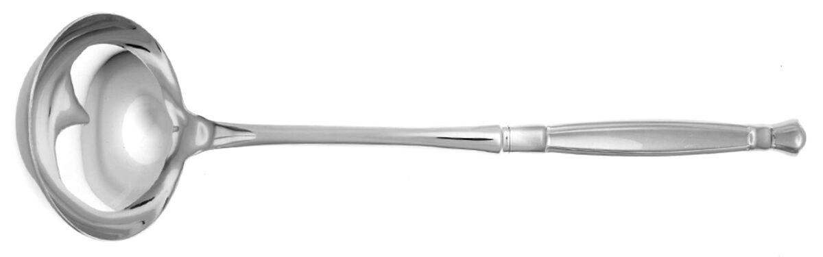 Act I (Stainless, Glossy Handle & Bowl) Soup Ladle with Stainless Bowl HC by Oneida Silver-1