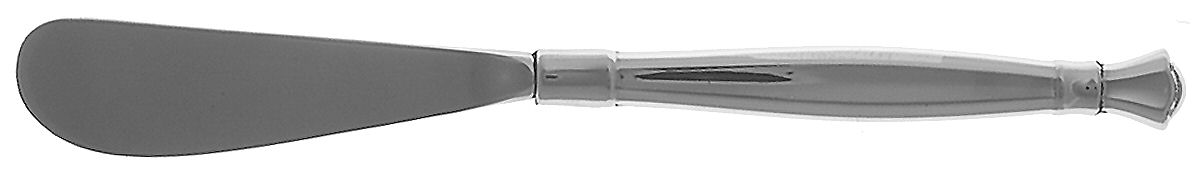 Act I (Stainless, Glossy Handle & Bowl) Butter Spreader Hollow Hdl-Paddle/Stainless Blade by Oneida Silver-1