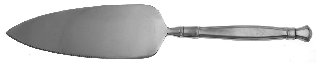 Act II (Stainless, Satin Handle & Satin Bowl) Pie Server with Serrated Stainless Blade HC by Oneida Silver-1