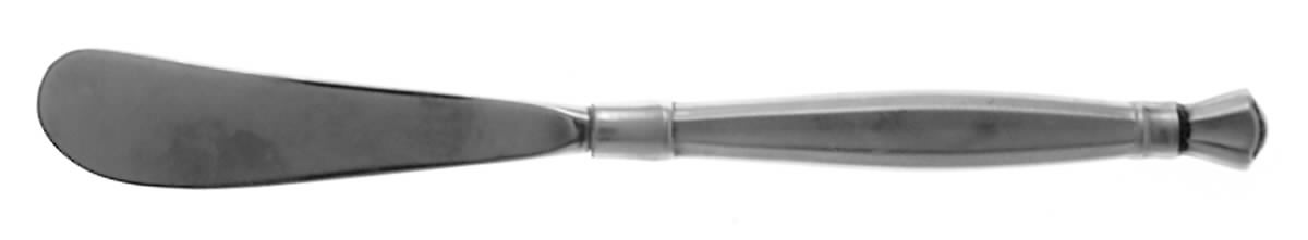 Act II (Stainless, Satin Handle & Satin Bowl) Butter Spreader Hollow Hdl-Paddle/Stainless Blade by Oneida Silver-1