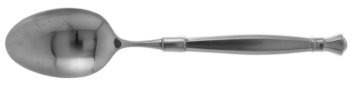Act II (Stainless, Satin Handle & Satin Bowl) Place/Oval Soup Spoon by Oneida Silver-1
