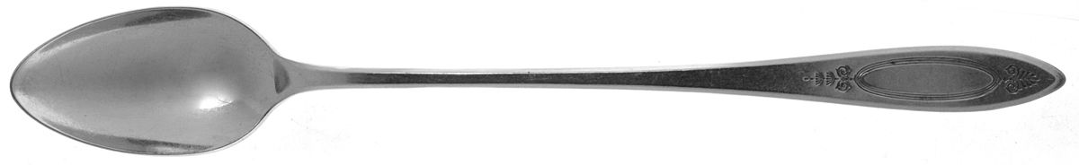 Adam (Silverplate, 1917) Iced Tea Spoon by Oneida Silver-1