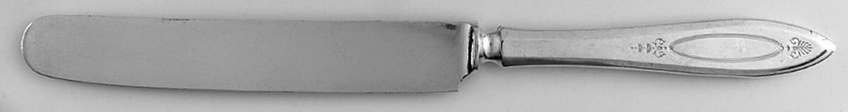 Adam (Silverplate, 1917) Blunt Solid Knife by Oneida Silver-1