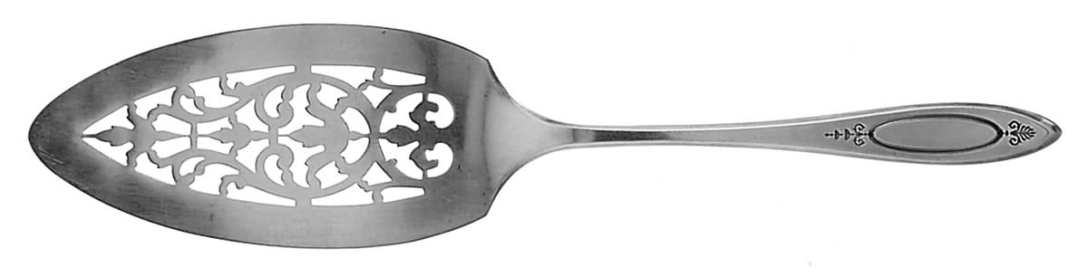 Adam (Silverplate, 1917) Solid Pierced Pie Server by Oneida Silver-1