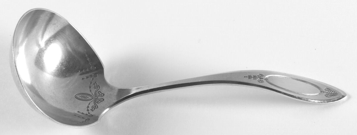 Adam (Silverplate, 1917) Bouillon Ladle by Oneida Silver-1