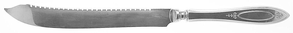 Adam (Silverplate, 1917) Bread Knife, Solid Piece by Oneida Silver-1