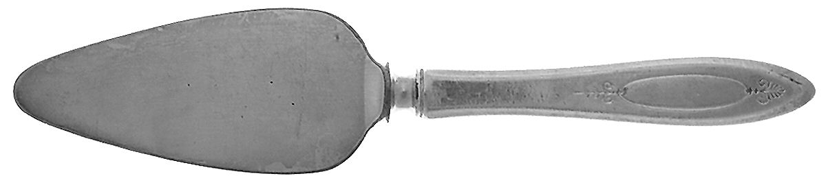 Adam (Silverplate, 1917) Cheese Server with Silverplate Blade by Oneida Silver-1