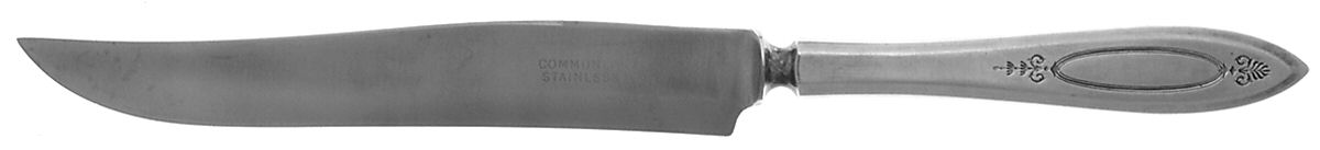 Adam (Silverplate, 1917) Small Solid Steak Carving Knife by Oneida Silver-1