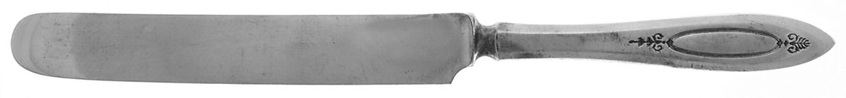 Adam (Silverplate, 1917) Blunt Solid Knife by Oneida Silver-1