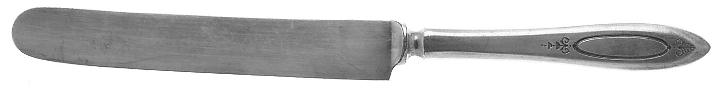 Adam (Silverplate, 1917) Old French Solid Knife by Oneida Silver-1