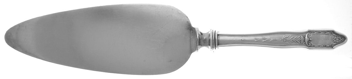 Adelphi (Silverplate, 1920) Pie Server with Silverplate Blade by Oneida Silver-1