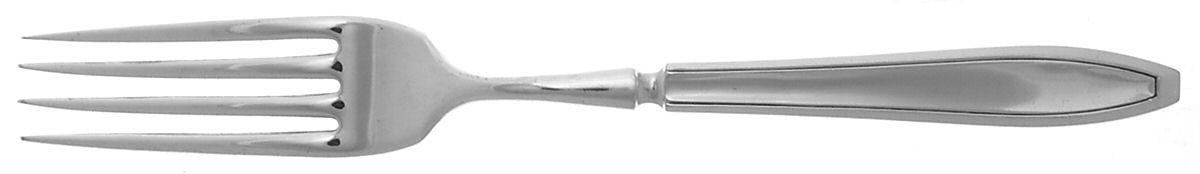 Adonis (Silverplate, 1910-1917) Indented Solid Handled Fork by Oneida Silver-1